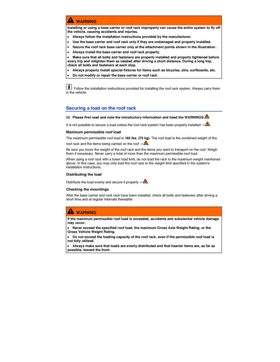 VW Jetta VI 6 Hybrid owners manual / page 127