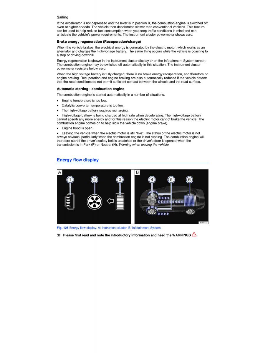 VW Jetta VI 6 Hybrid owners manual / page 220