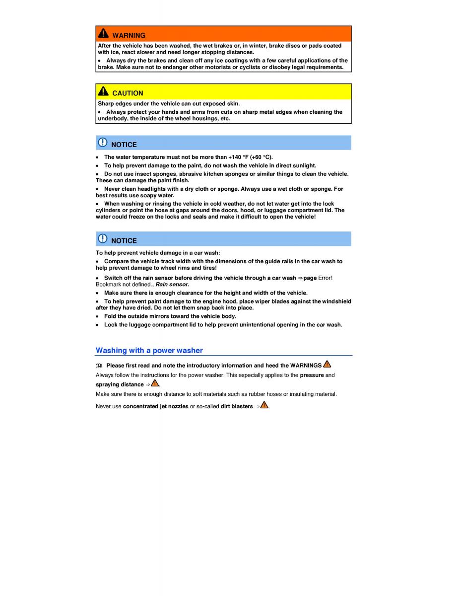 VW Jetta VI 6 Hybrid owners manual / page 284