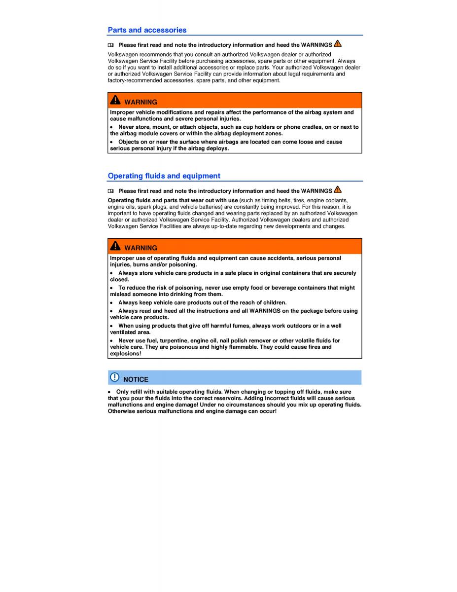 VW Jetta VI 6 Hybrid owners manual / page 301