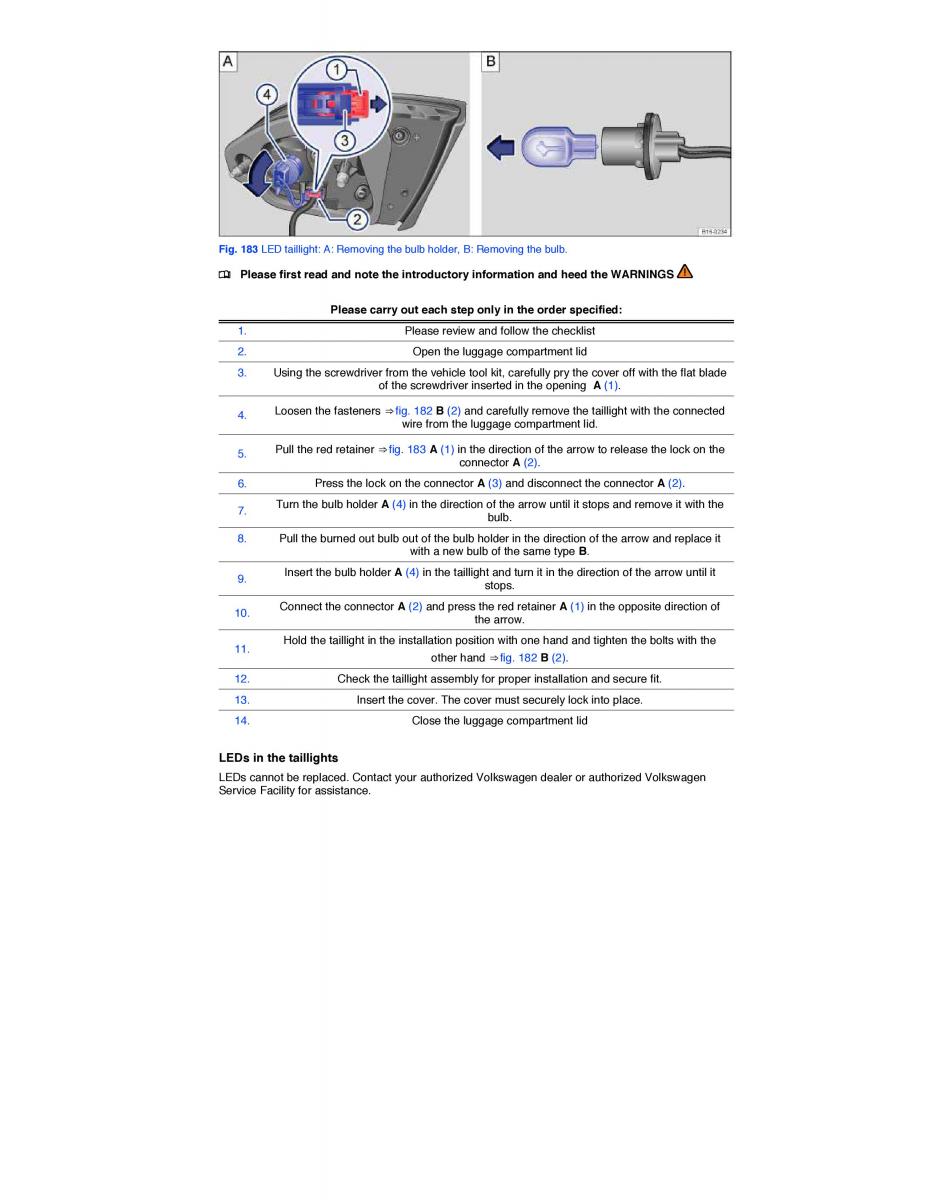 VW Jetta VI 6 Hybrid owners manual / page 355