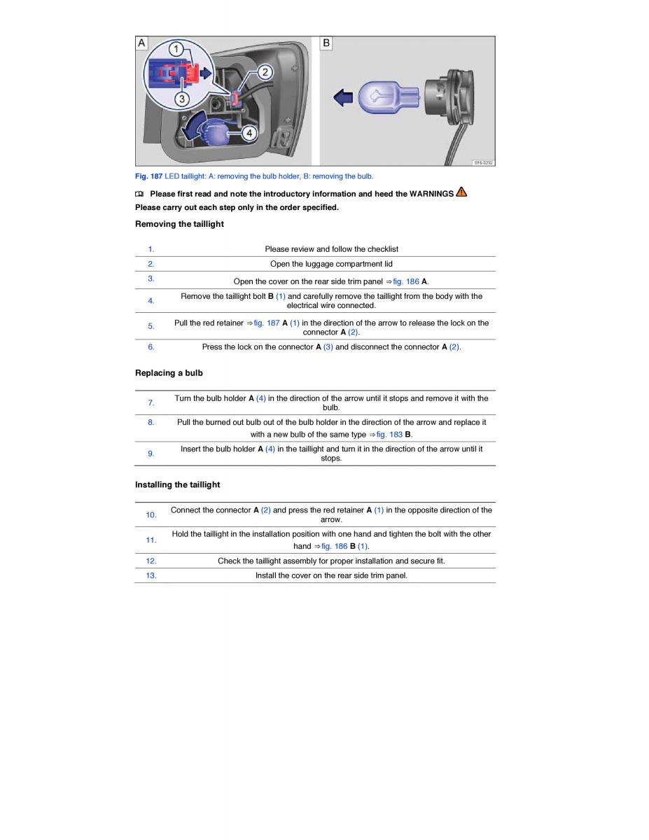 VW Jetta VI 6 Hybrid owners manual / page 358