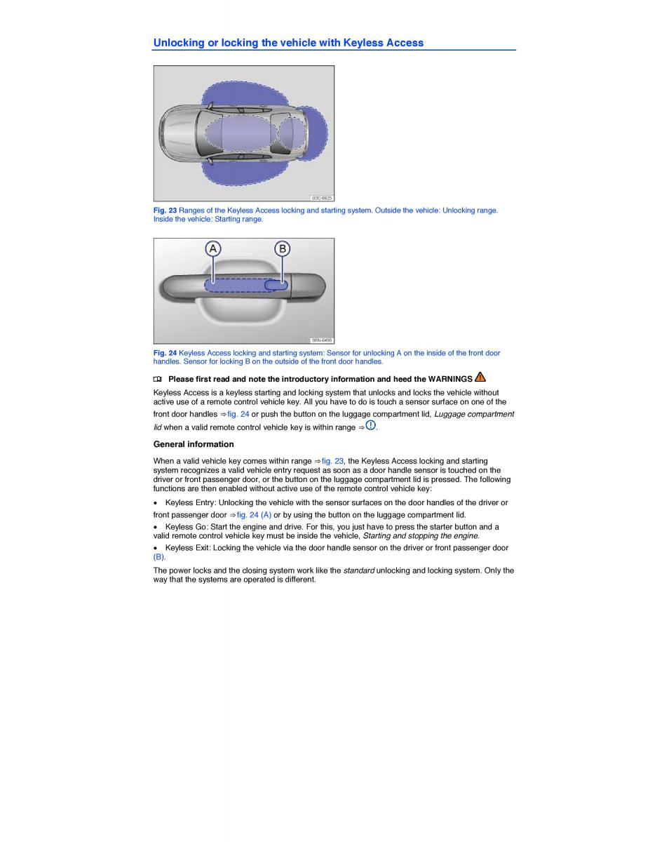 VW Jetta VI 6 Hybrid owners manual / page 42