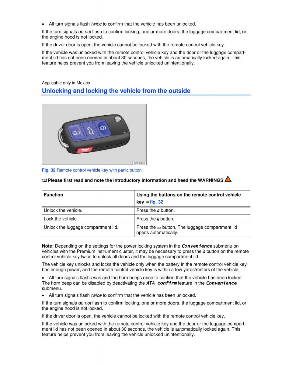 VW Passat B7 NMS owners manual / page 61