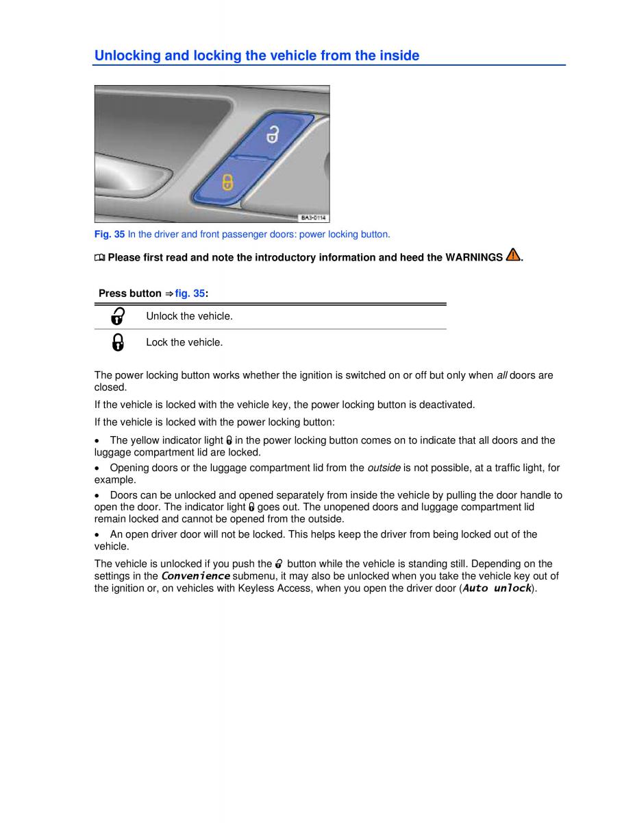 VW Passat B7 NMS owners manual / page 64