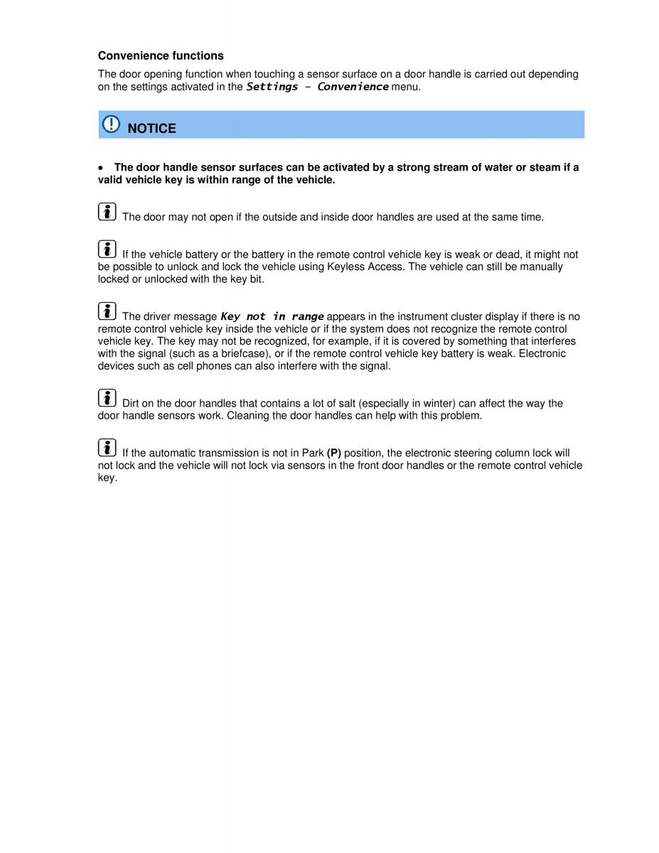 VW Passat B7 NMS owners manual / page 67