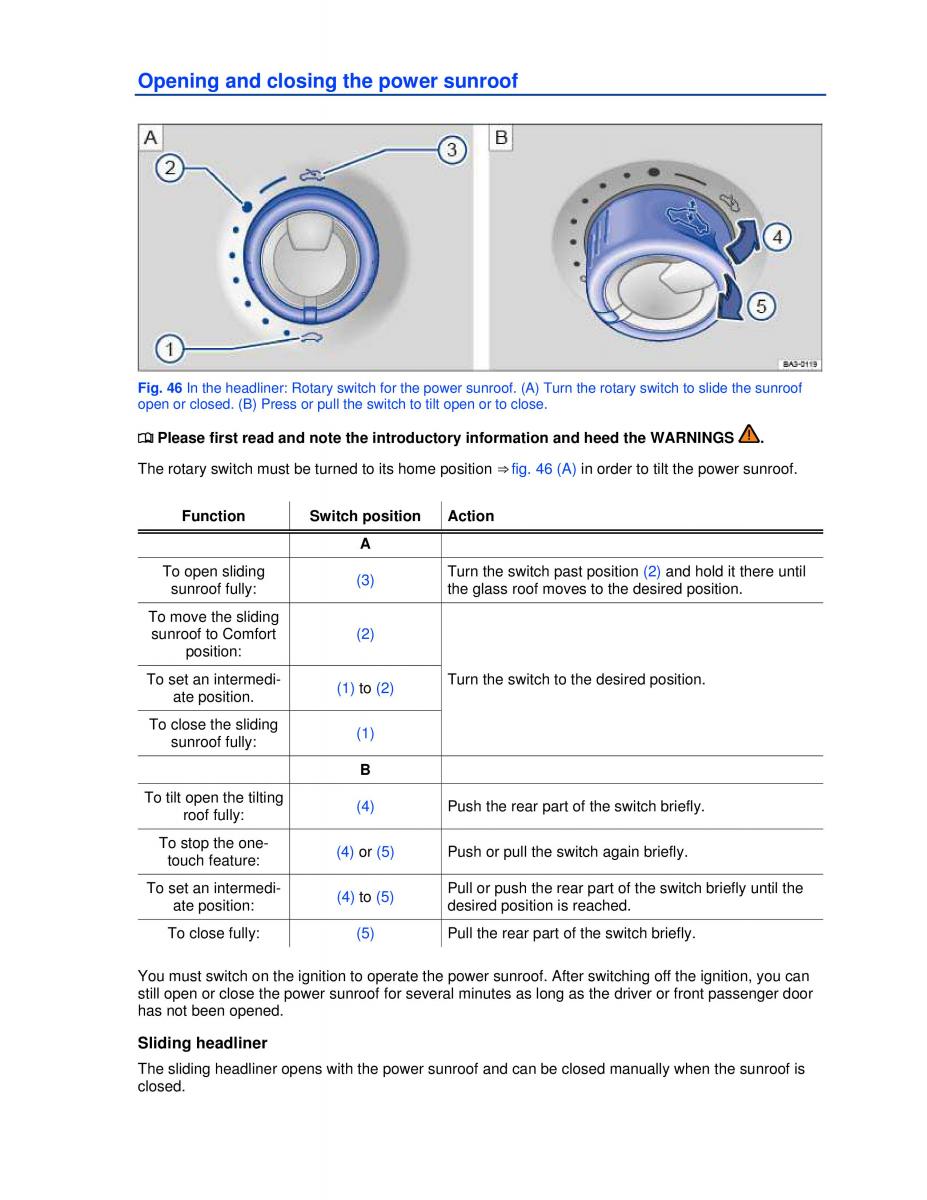 VW Passat B7 NMS owners manual / page 81