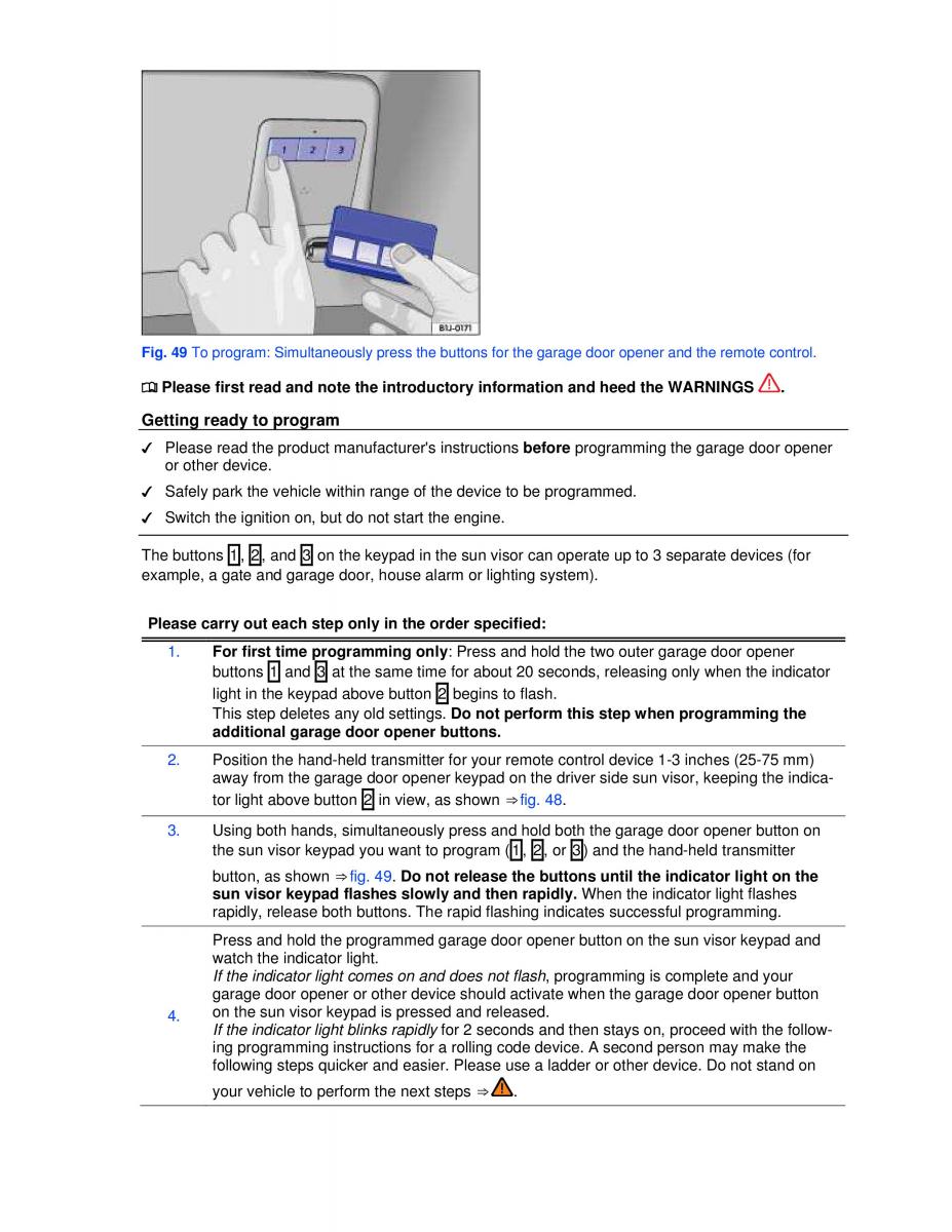 VW Passat B7 NMS owners manual / page 86