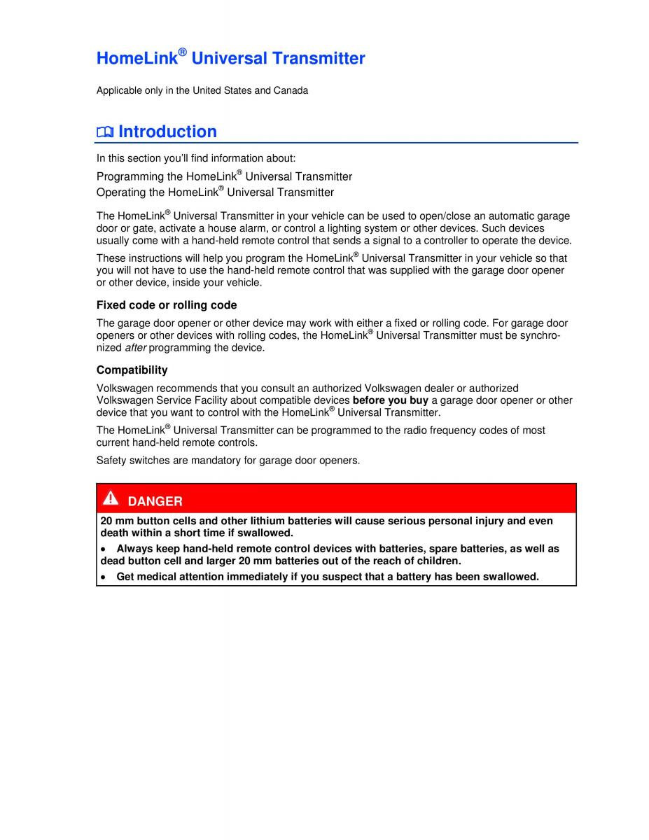 VW Passat B7 NMS owners manual / page 89