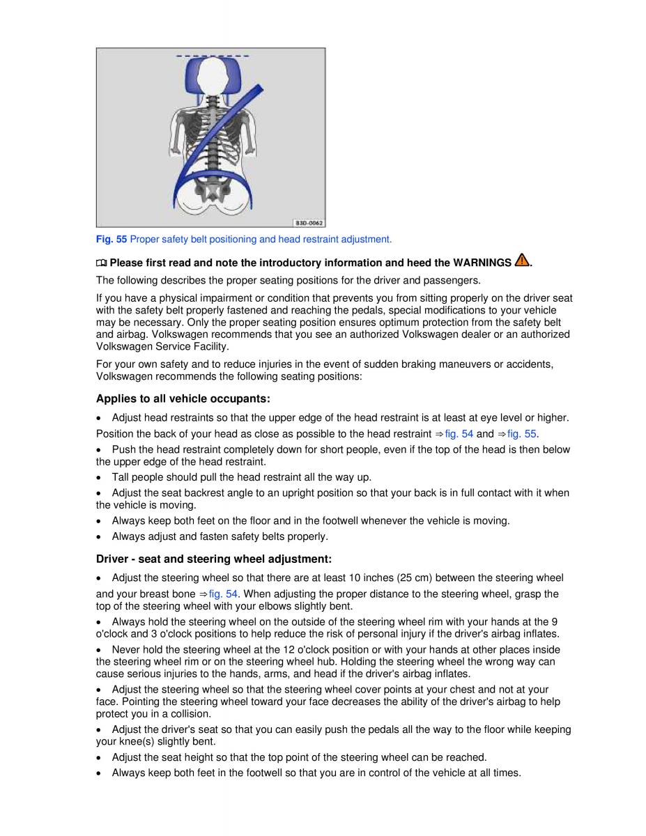 VW Passat B7 NMS owners manual / page 99