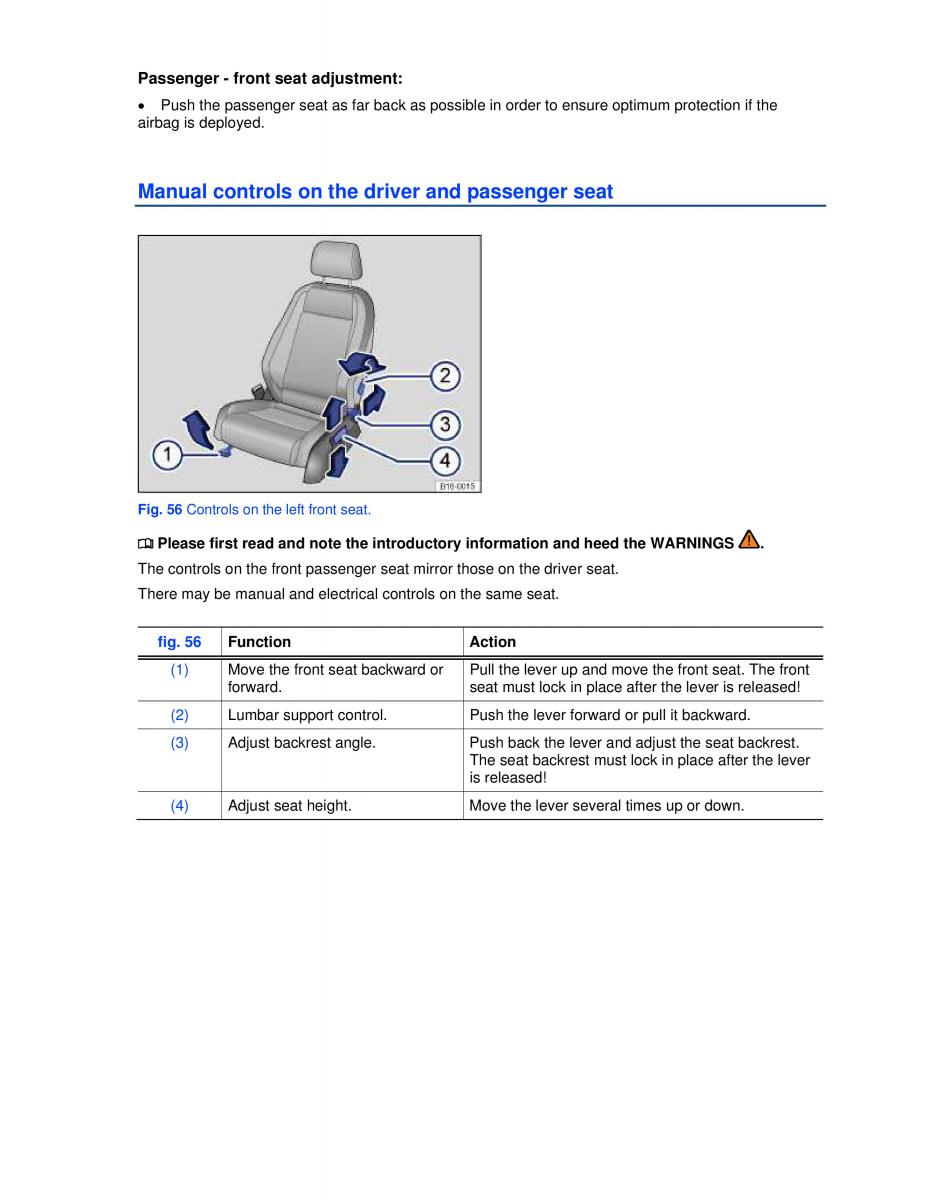 VW Passat B7 NMS owners manual / page 100