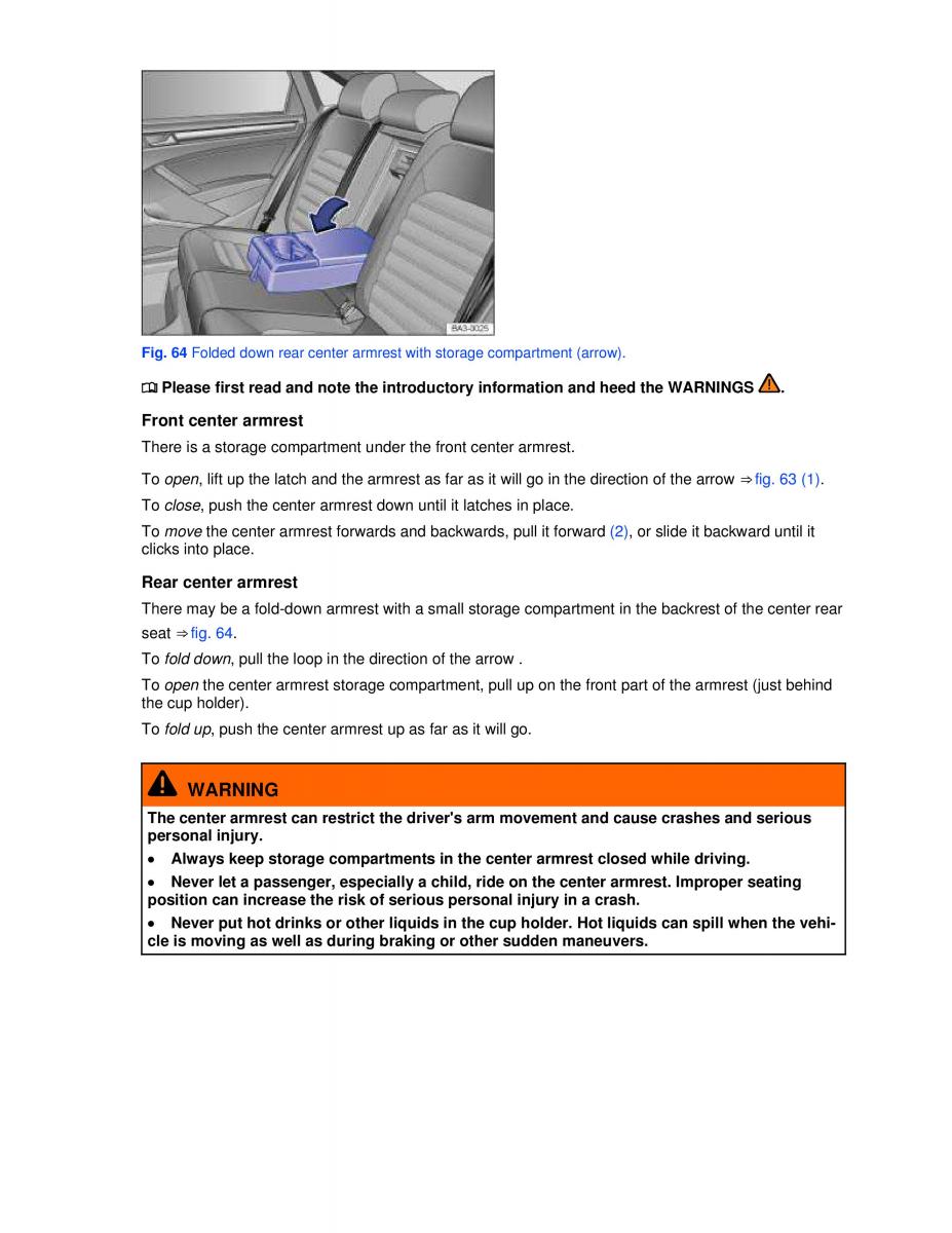 VW Passat B7 NMS owners manual / page 107