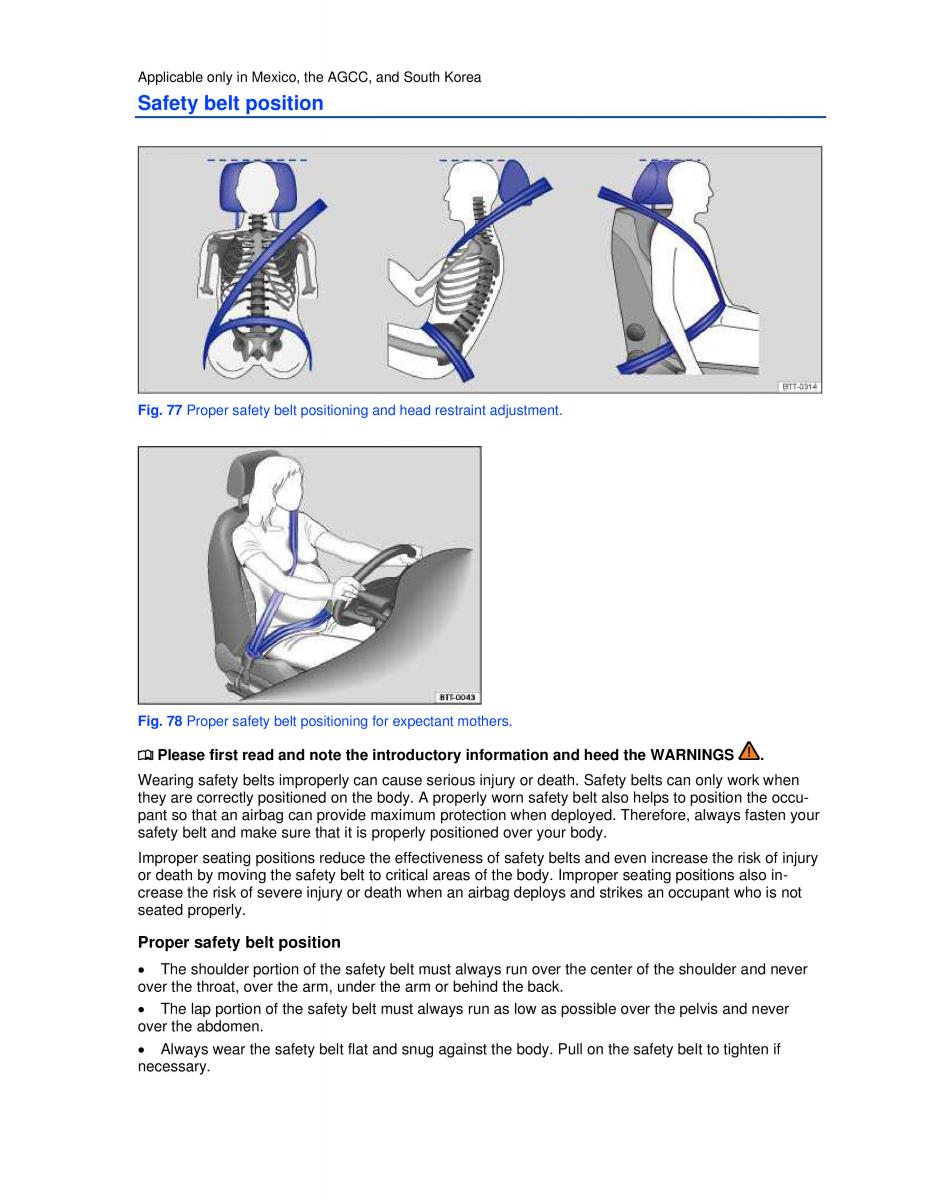 VW Passat B7 NMS owners manual / page 124