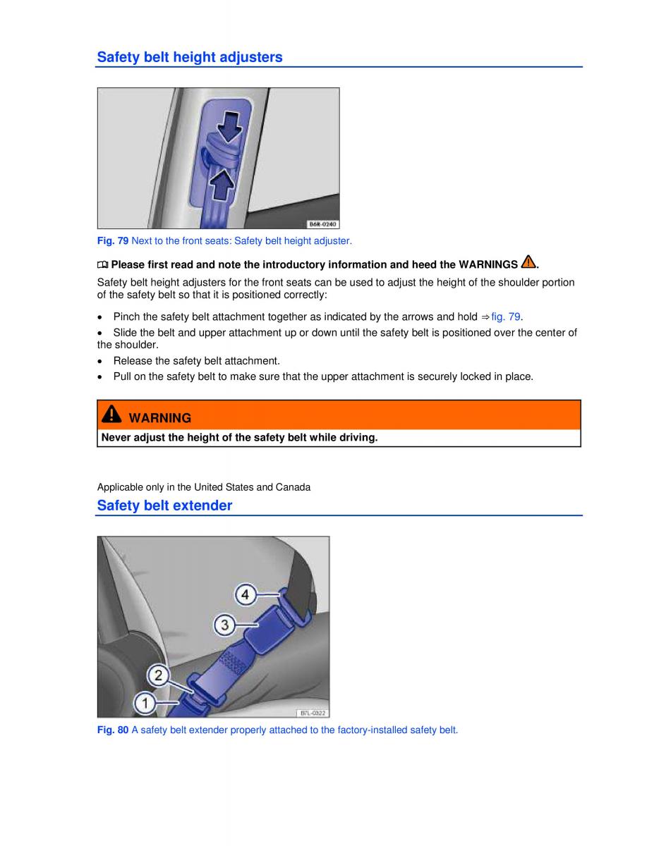 VW Passat B7 NMS owners manual / page 126