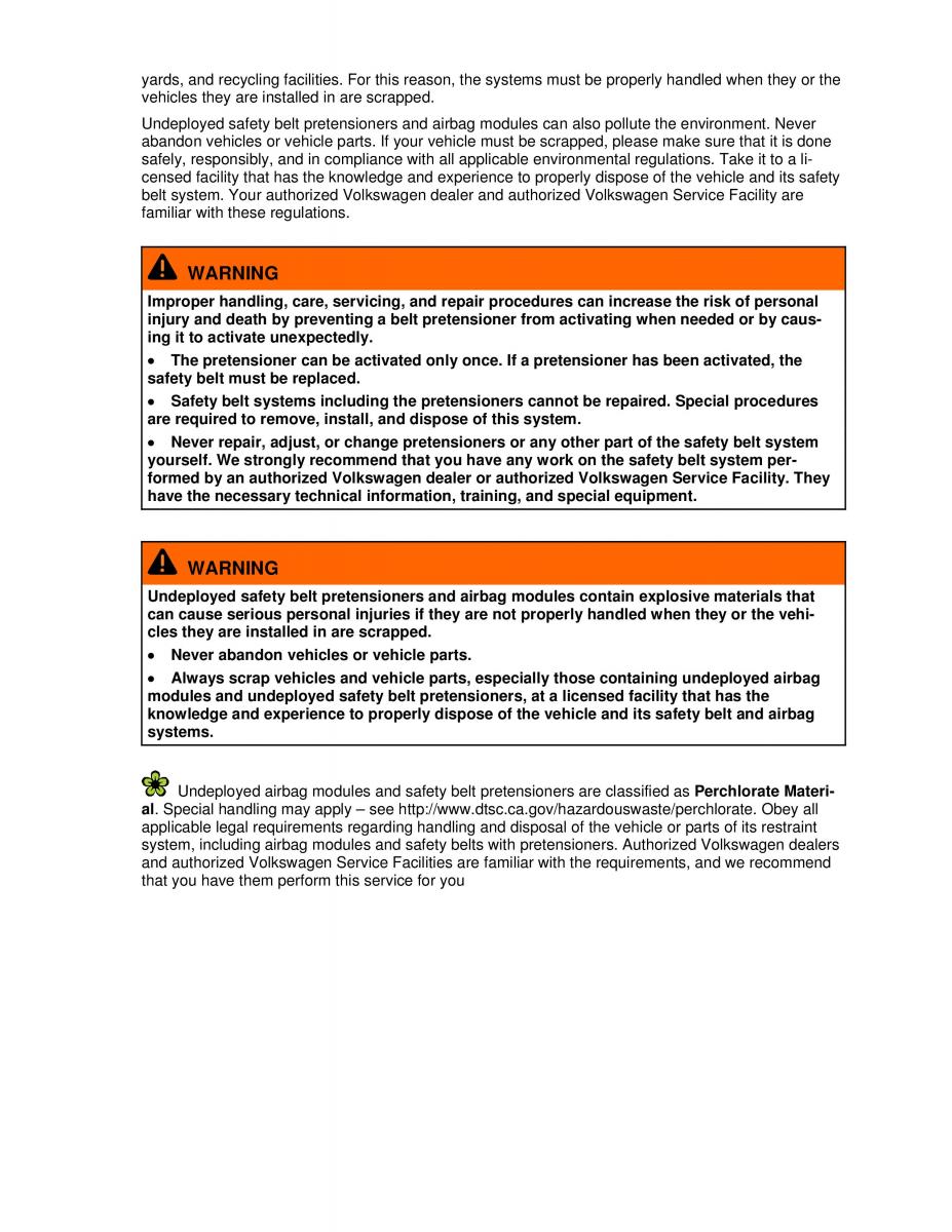 VW Passat B7 NMS owners manual / page 130