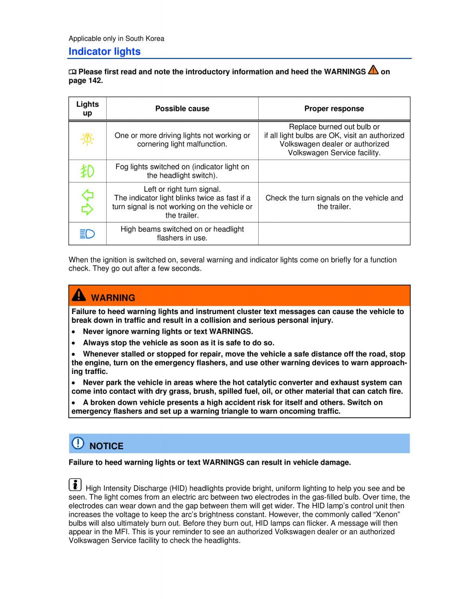 VW Passat B7 NMS owners manual / page 133