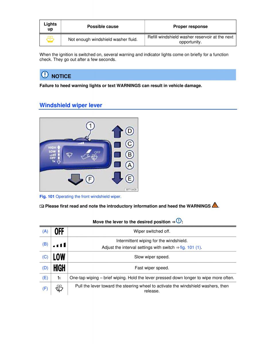 VW Passat B7 NMS owners manual / page 147