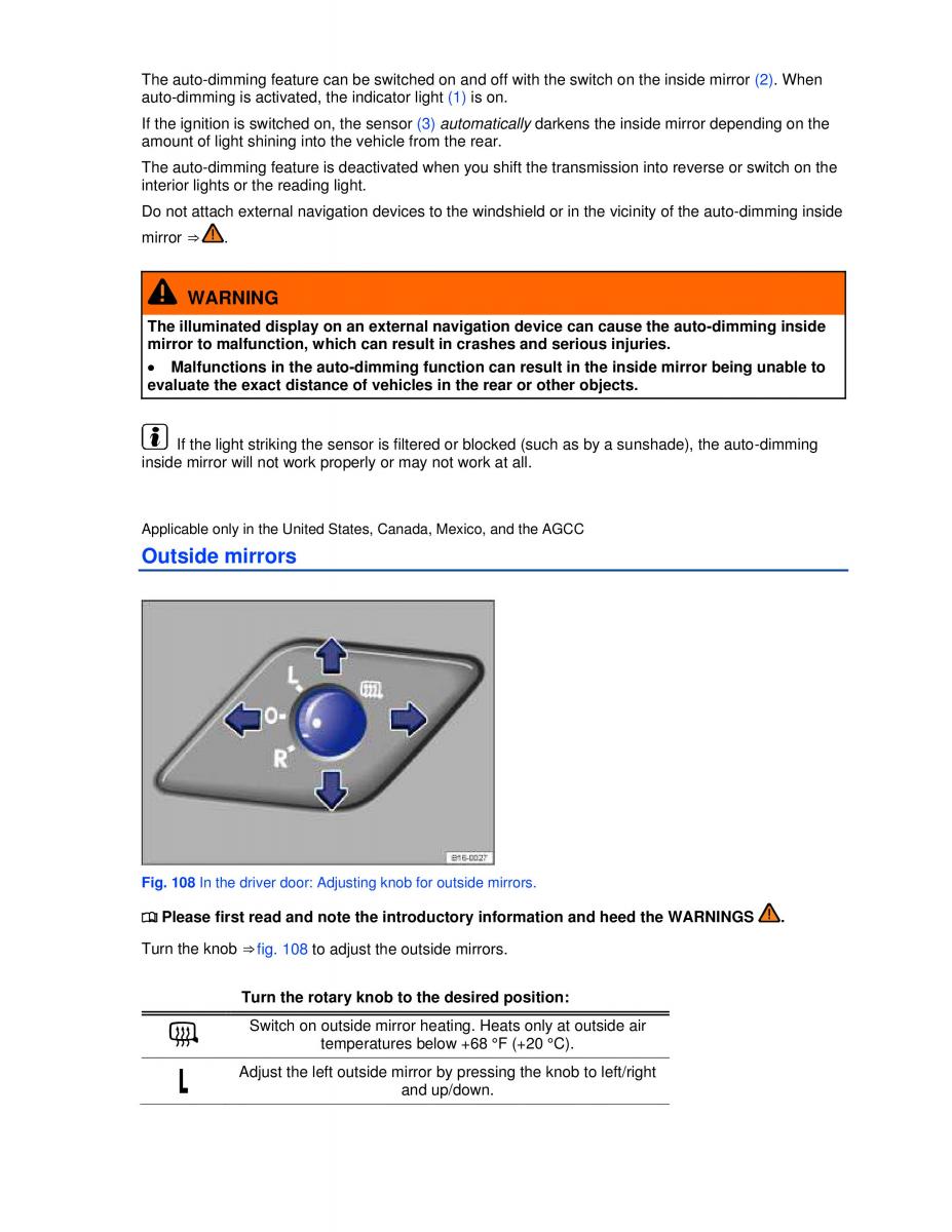 VW Passat B7 NMS owners manual / page 155