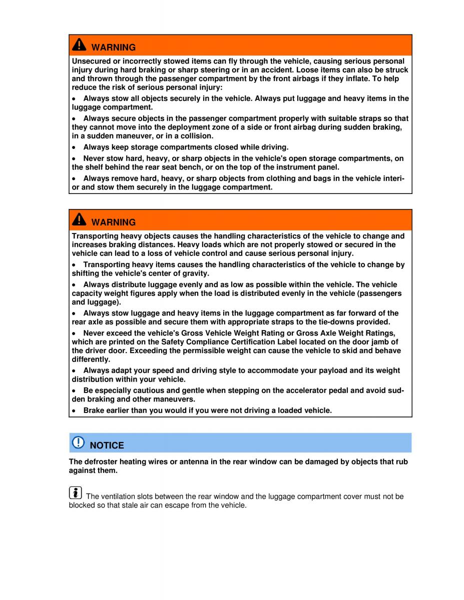 VW Passat B7 NMS owners manual / page 168