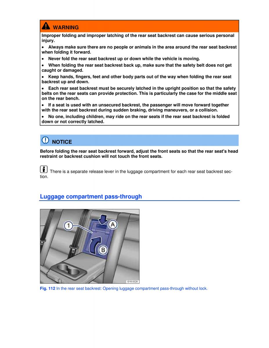 VW Passat B7 NMS owners manual / page 170