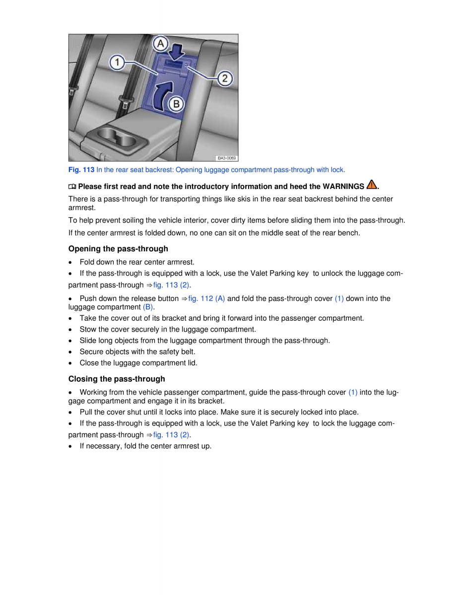 VW Passat B7 NMS owners manual / page 171