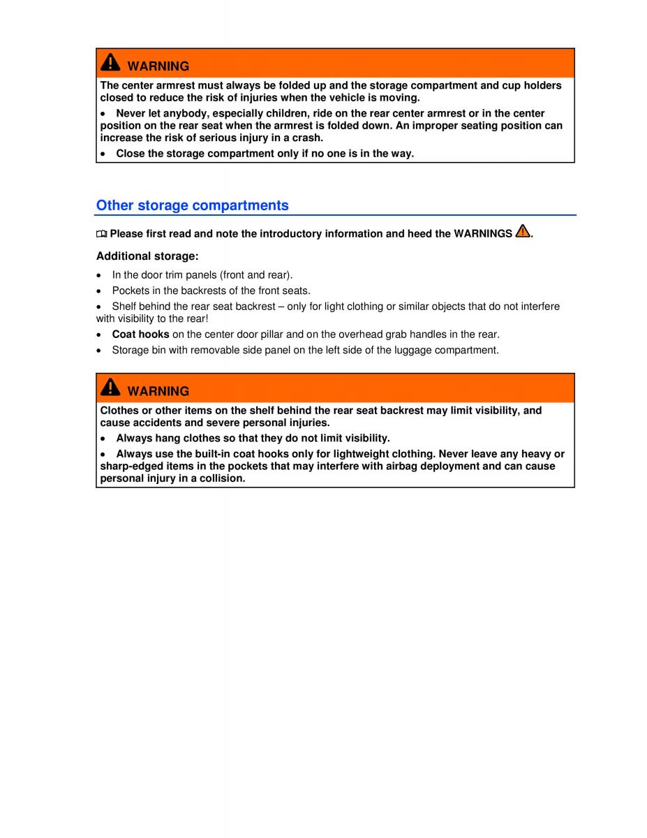 VW Passat B7 NMS owners manual / page 194