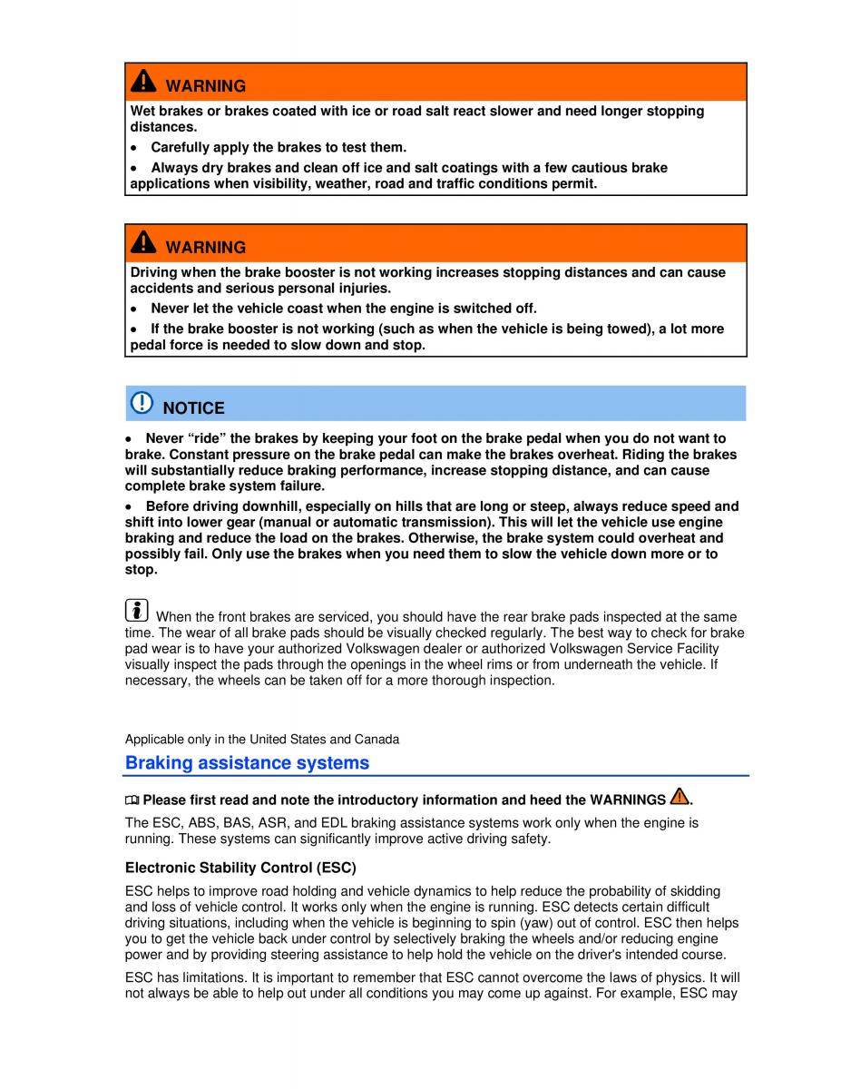 VW Passat B7 NMS owners manual / page 210