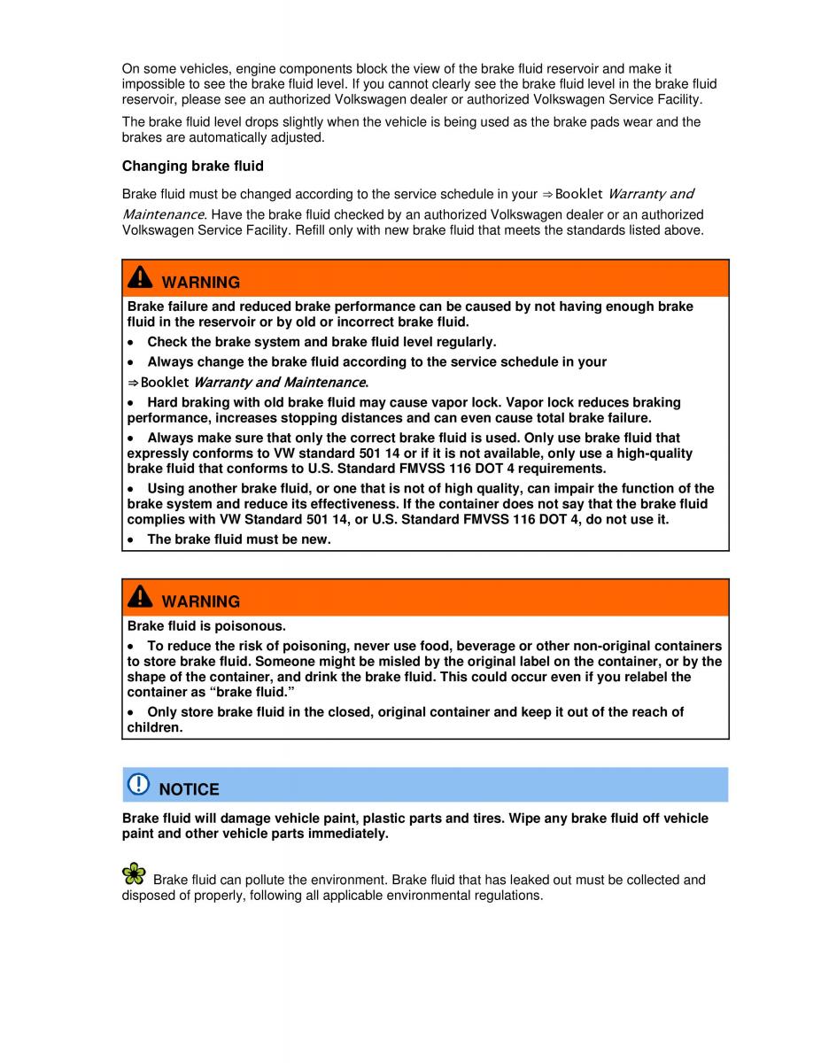 VW Passat B7 NMS owners manual / page 216