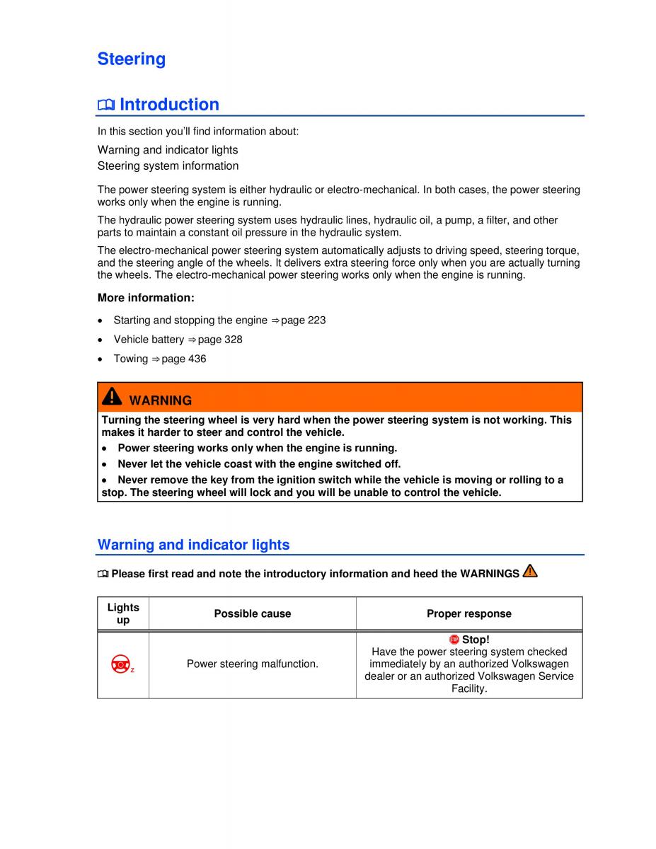 VW Passat B7 NMS owners manual / page 221