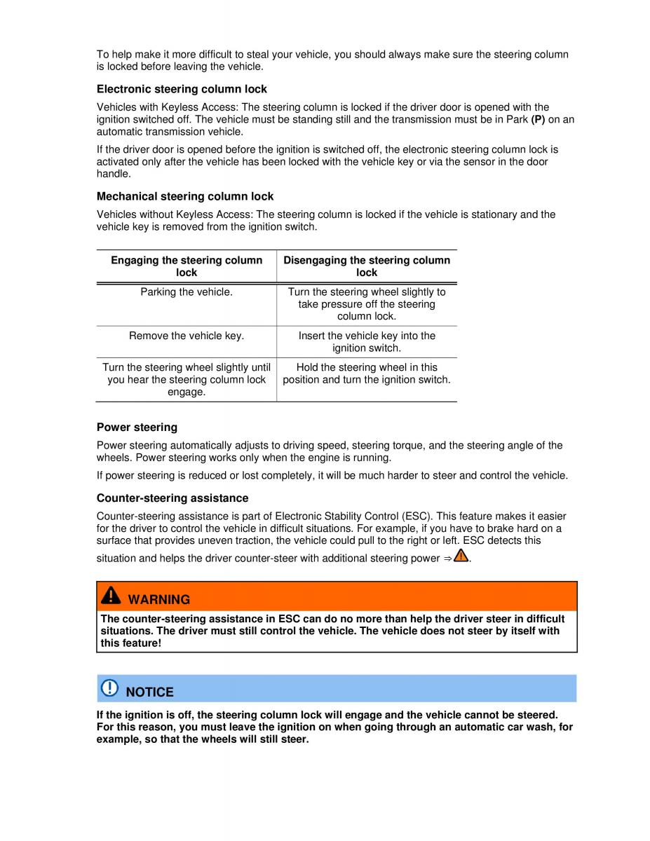 VW Passat B7 NMS owners manual / page 223