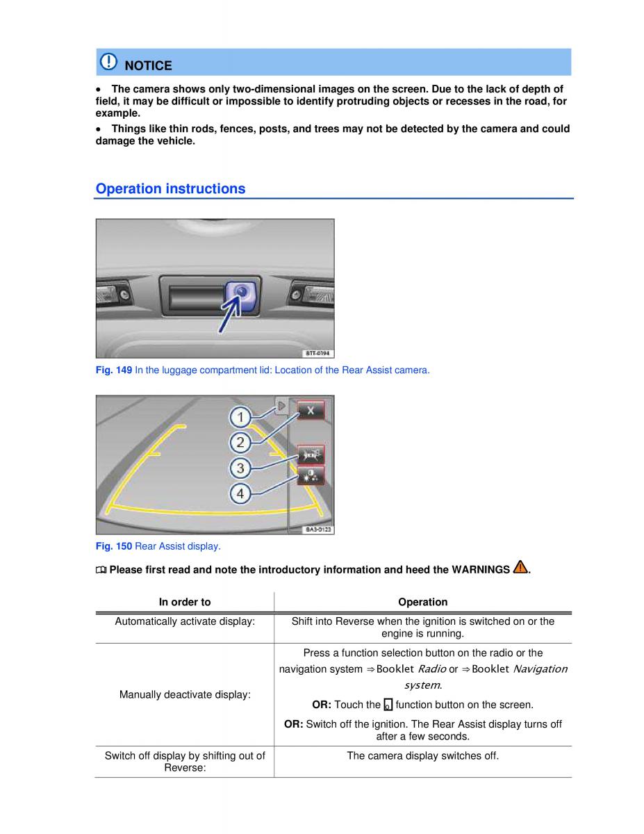 VW Passat B7 NMS owners manual / page 227