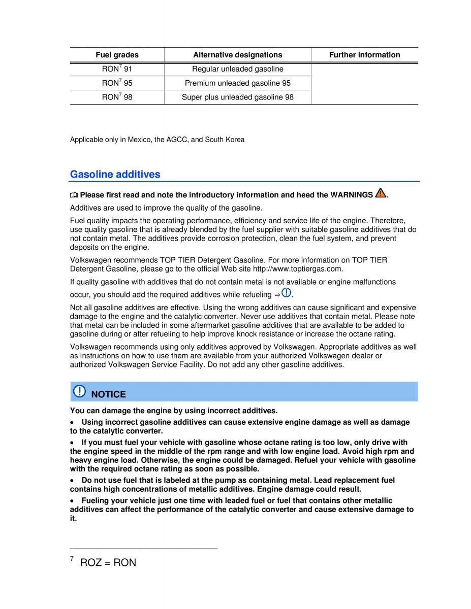 VW Passat B7 NMS owners manual / page 256