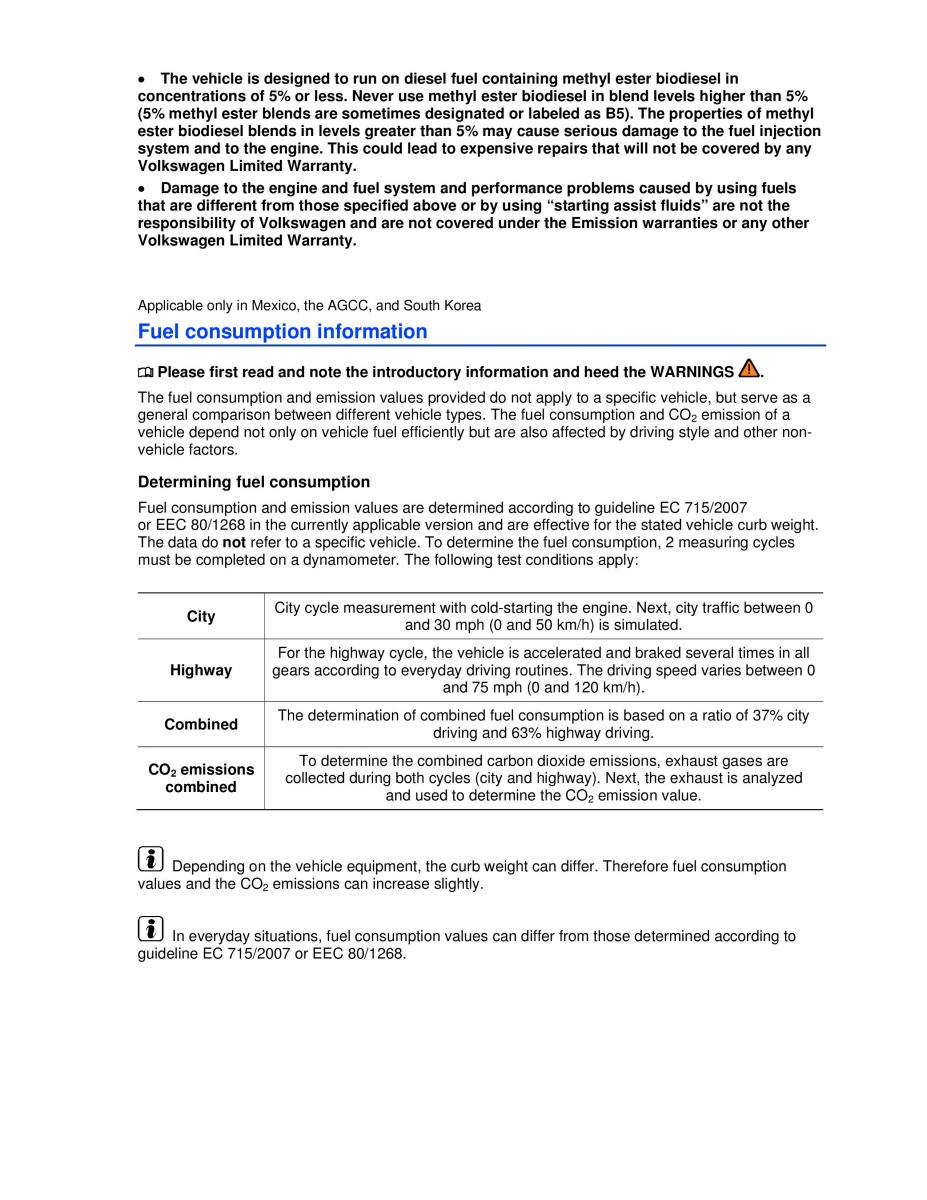 VW Passat B7 NMS owners manual / page 258