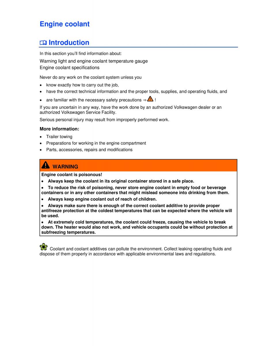 VW Passat B7 NMS owners manual / page 274