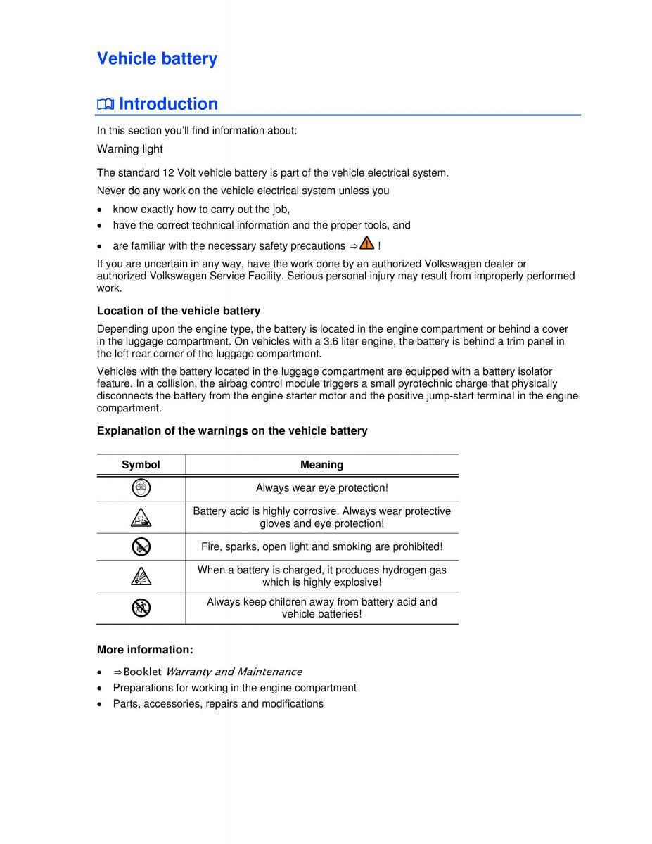 VW Passat B7 NMS owners manual / page 281