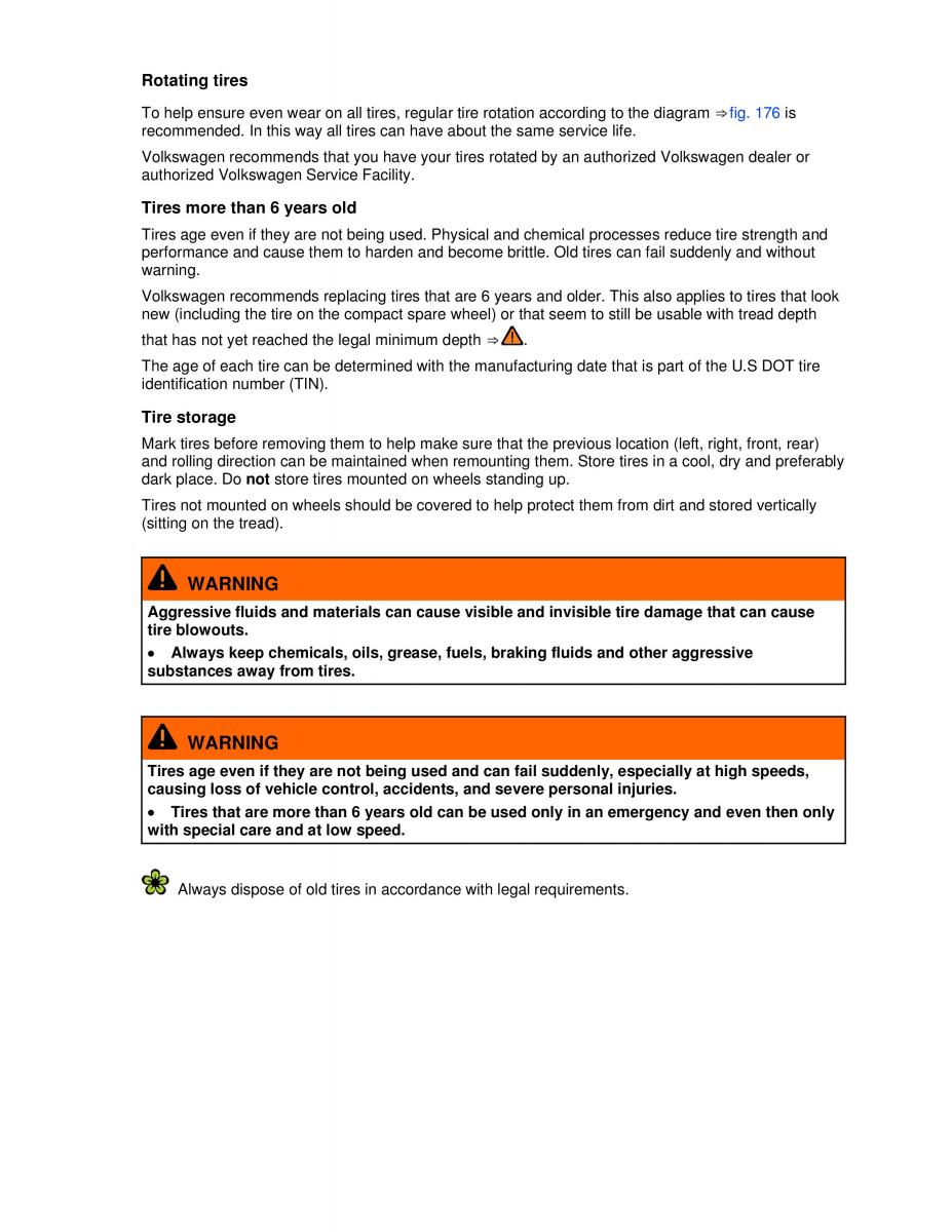 VW Passat B7 NMS owners manual / page 293