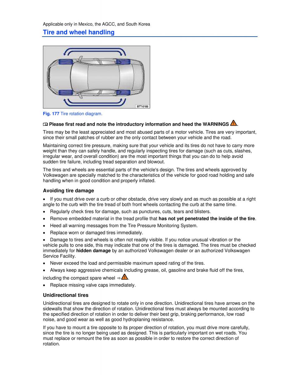 VW Passat B7 NMS owners manual / page 294