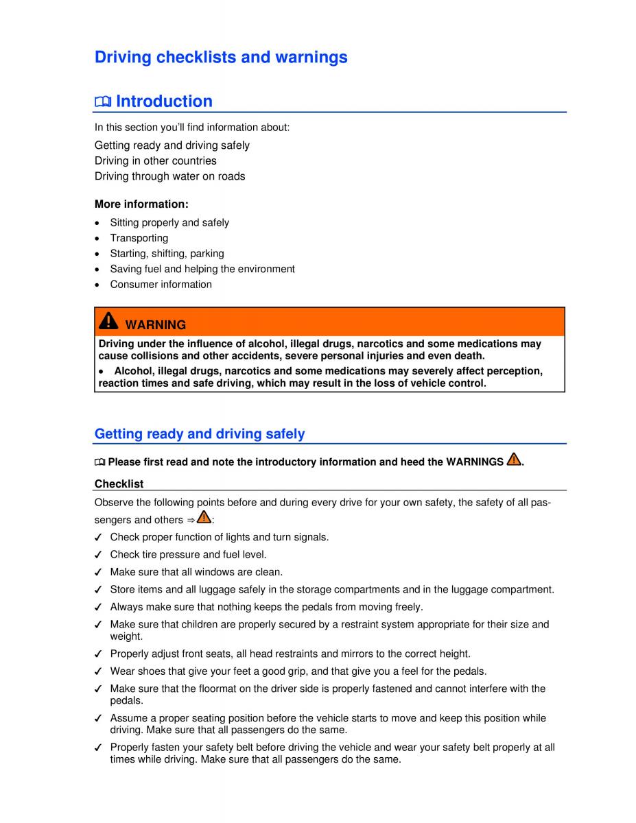 VW Passat B7 NMS owners manual / page 39