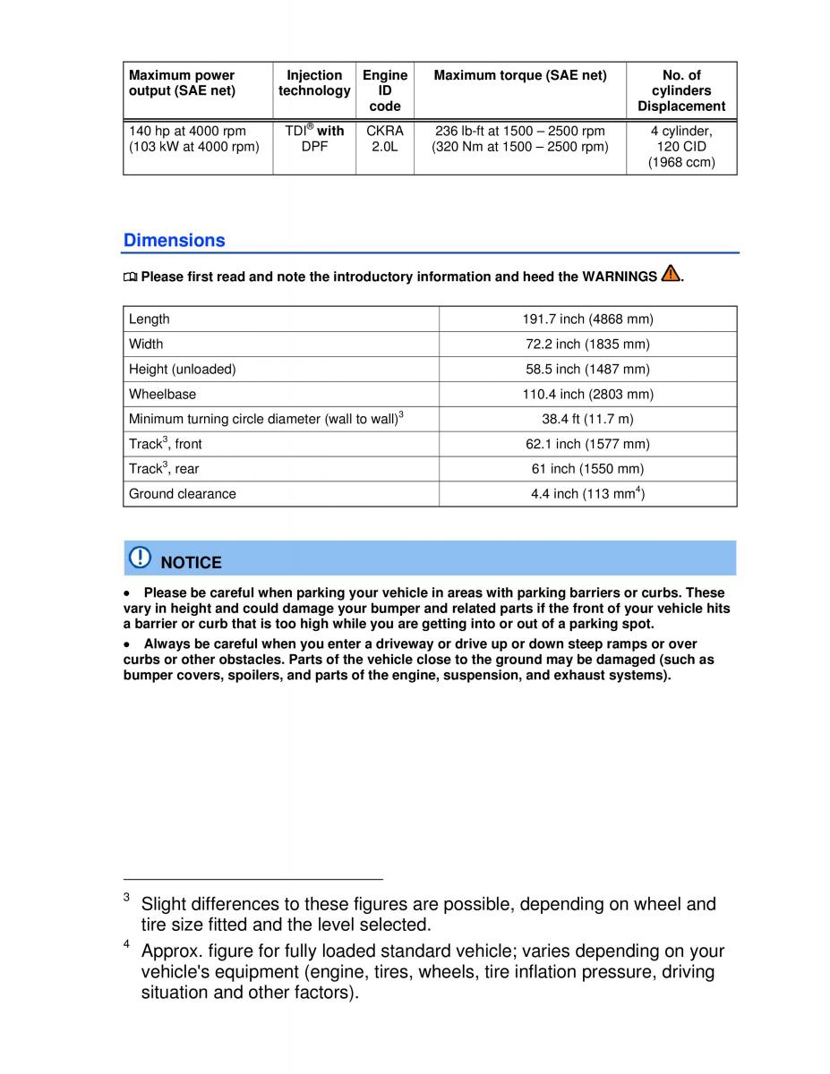 VW Passat B7 NMS owners manual / page 47