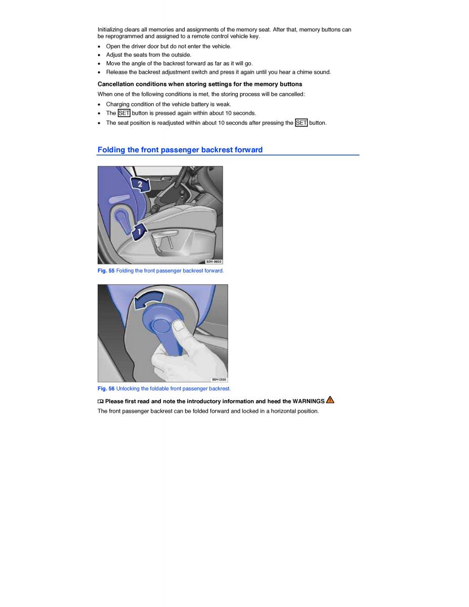 VW Tiguan owners manual / page 88