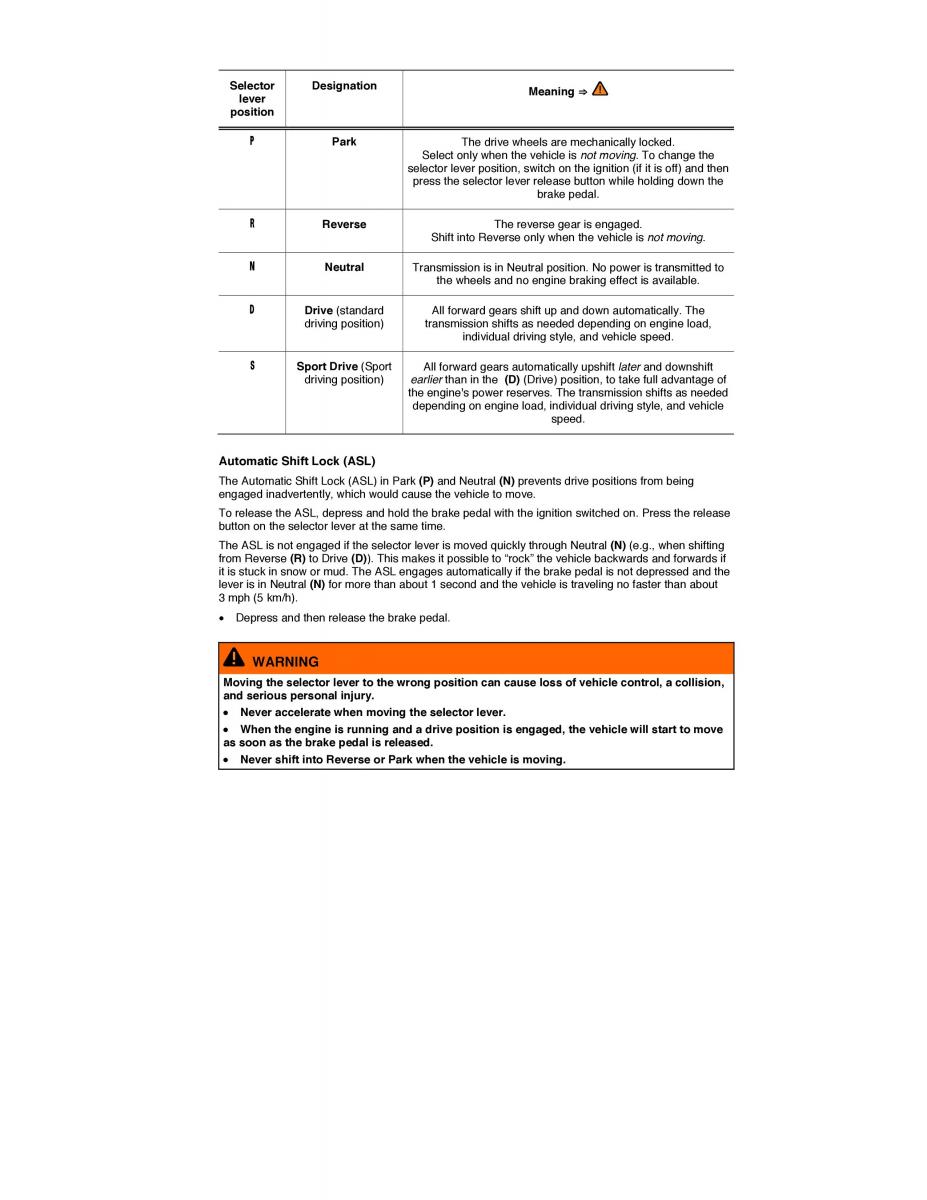 VW Tiguan owners manual / page 229