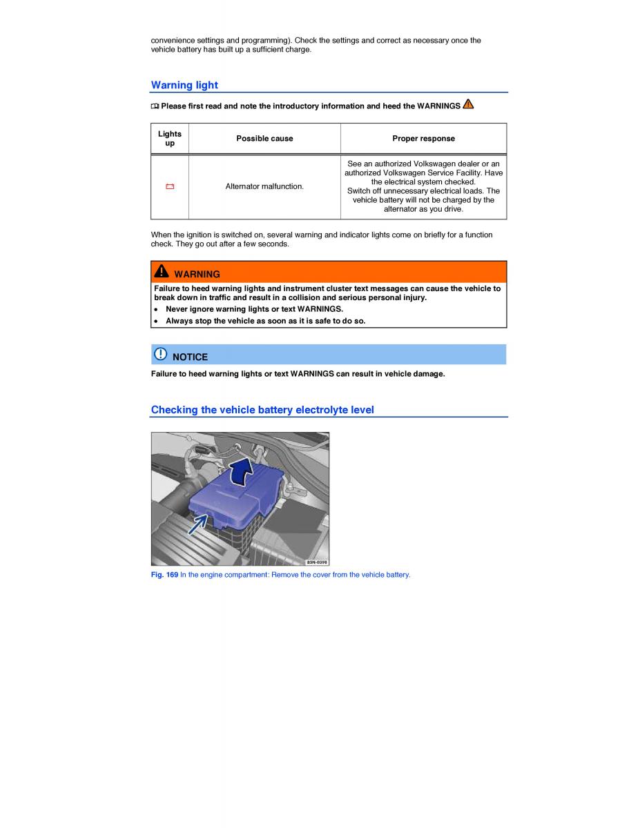 VW Tiguan owners manual / page 323