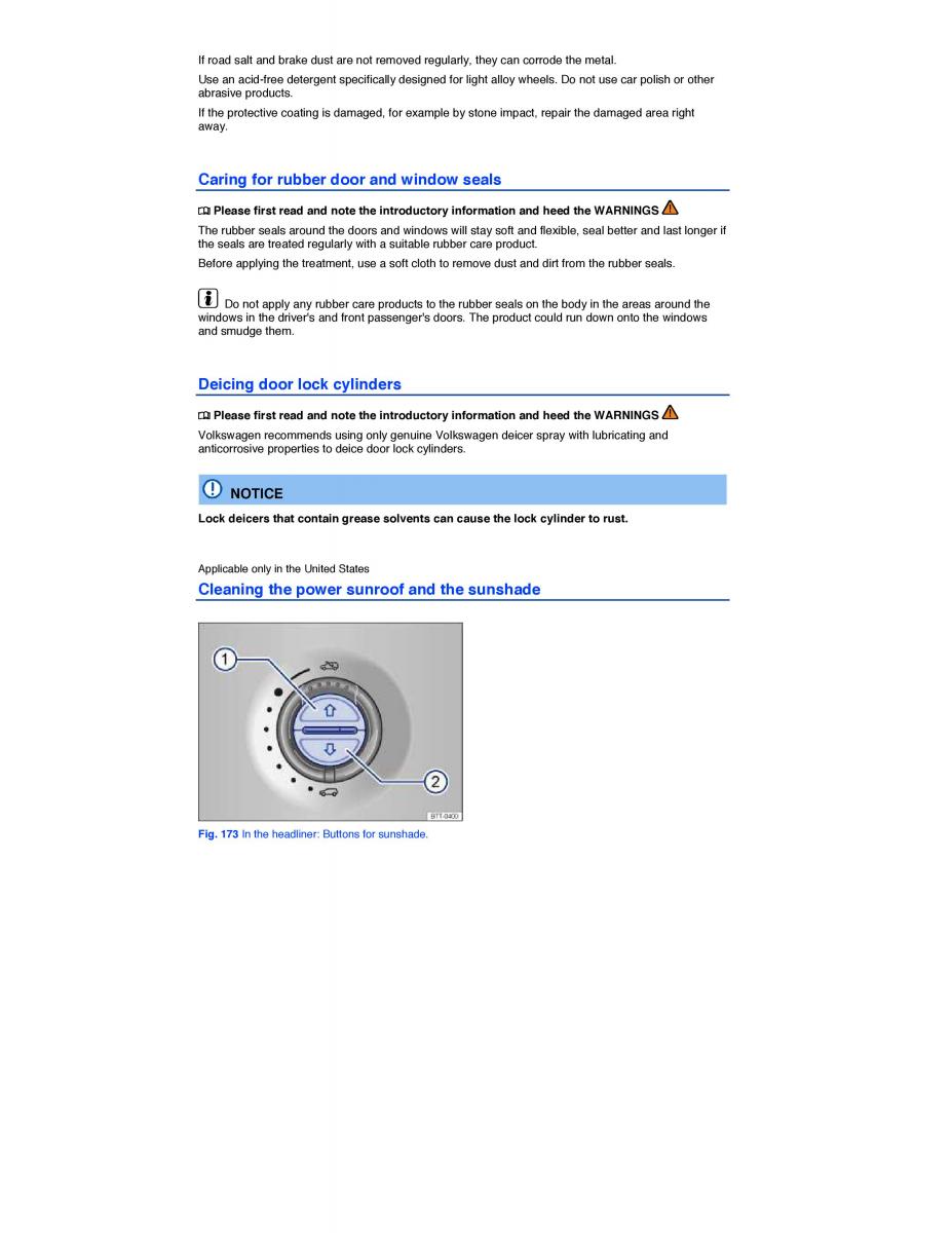 VW Tiguan owners manual / page 336