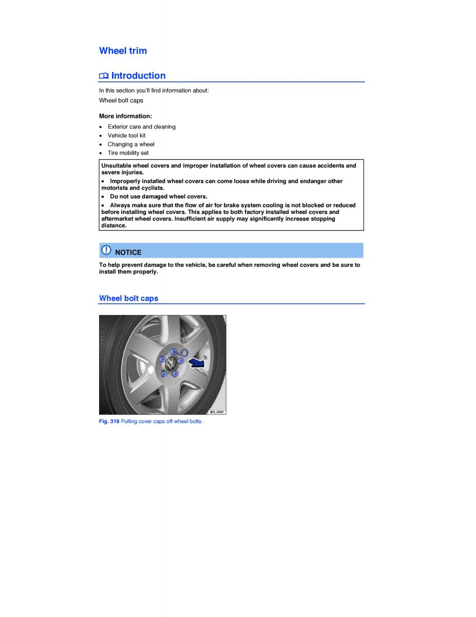 VW Touareg II 2 owners manual / page 542