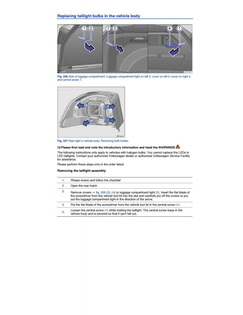 VW Touareg II 2 owners manual / page 573