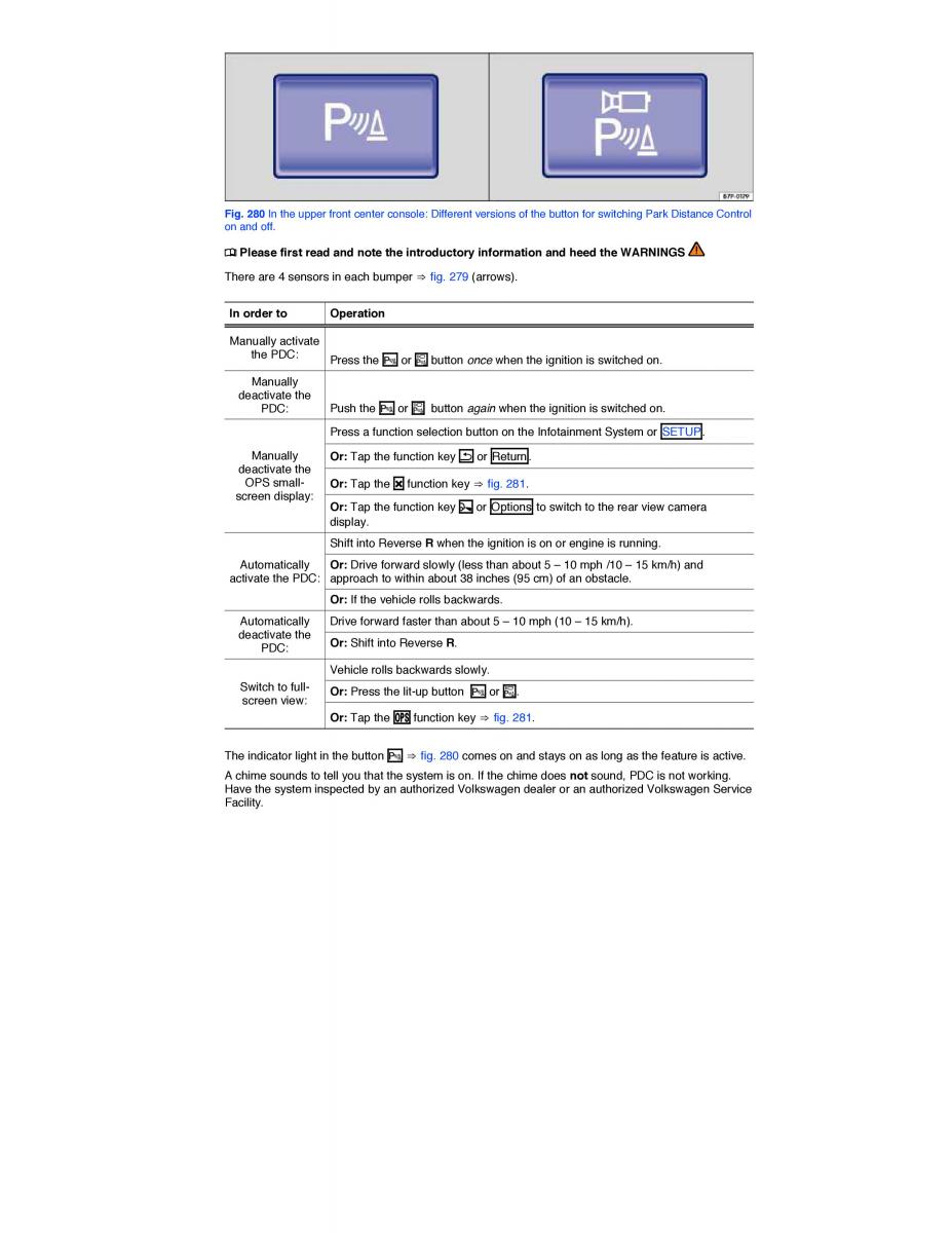 VW Touareg II 2 owners manual / page 614