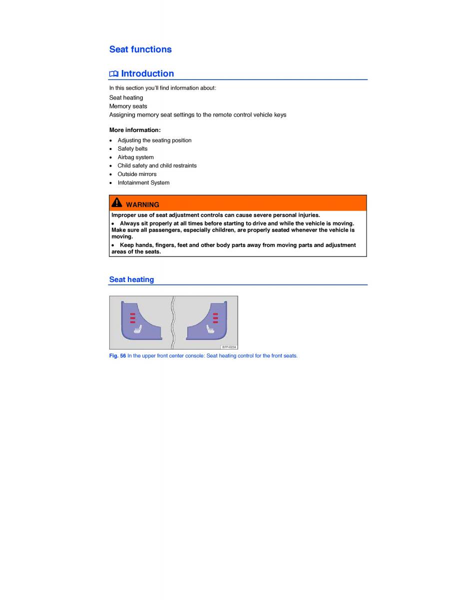 VW Touareg II 2 owners manual / page 88