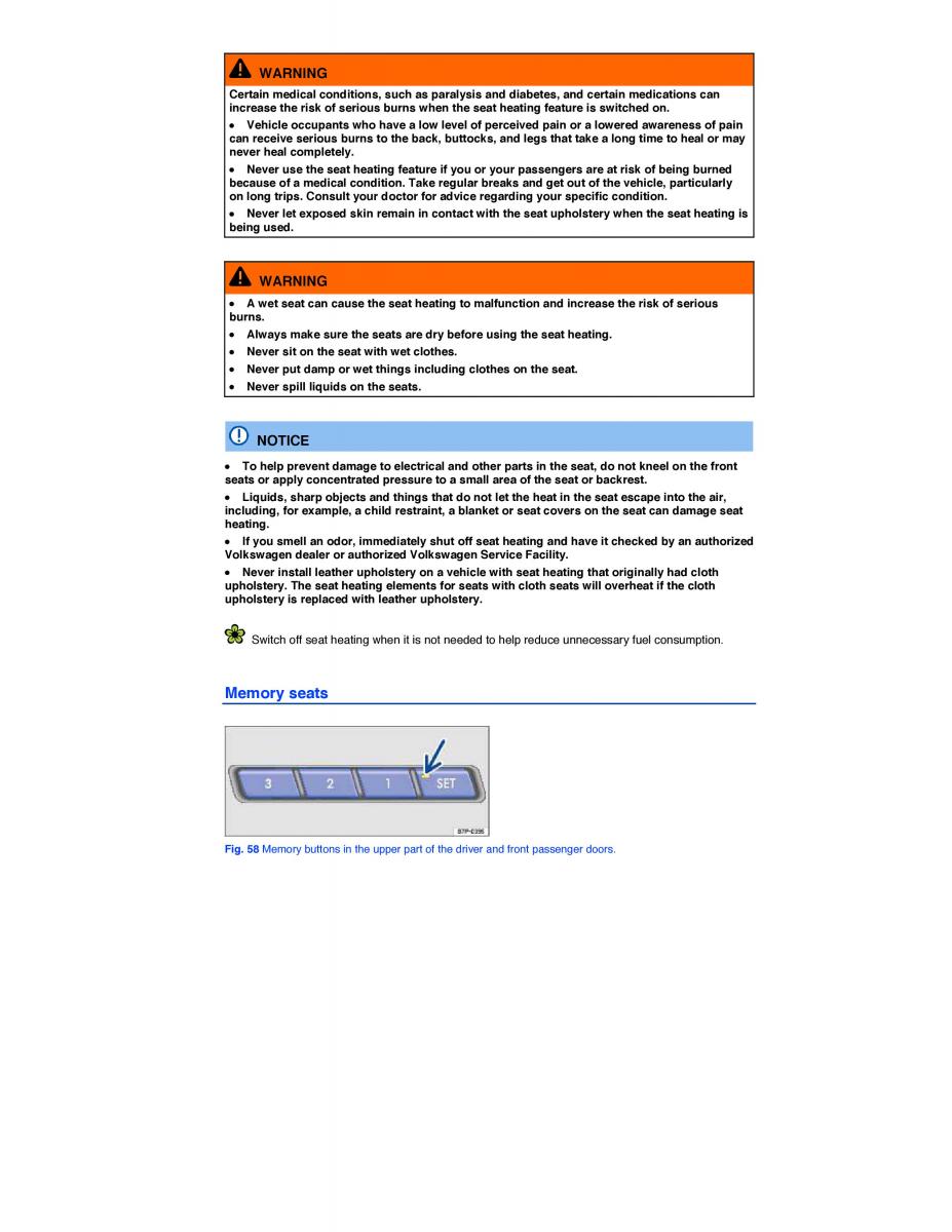 VW Touareg II 2 owners manual / page 90