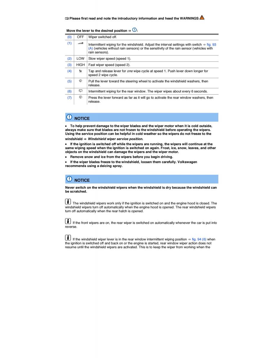 VW Touareg II 2 owners manual / page 126