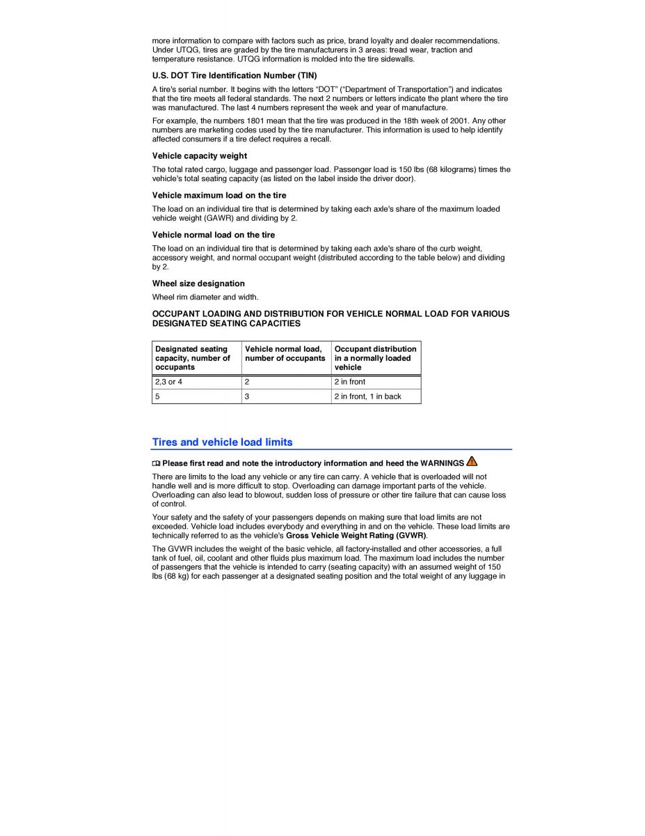 VW Touareg II 2 owners manual / page 190